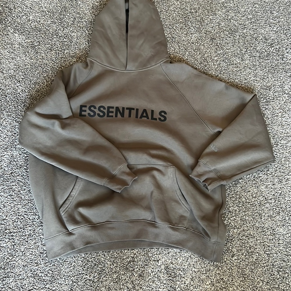 Fear of god essentials hoodie